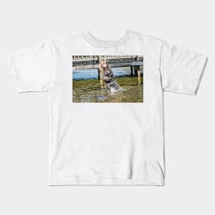 Eating Alligator 2 Kids T-Shirt